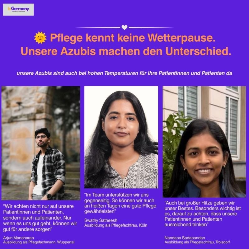 Bild zum LinkedIn-Beitrag: Wir besiegen die Hitze!