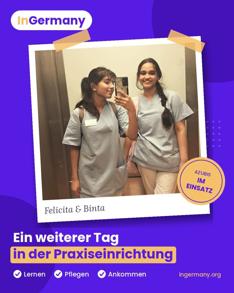 Bild zum LinkedIn-Beitrag: Pflegedeutsch statt Lehrbuch