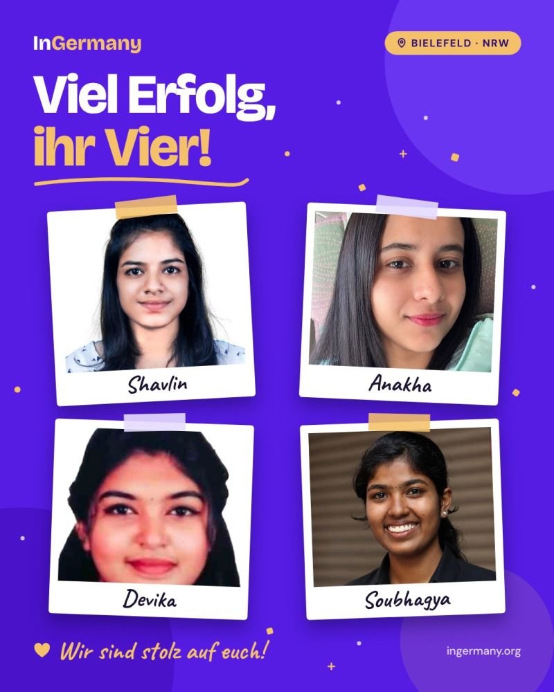 Bild zum LinkedIn-Beitrag: Von Kerala nach Bielefeld