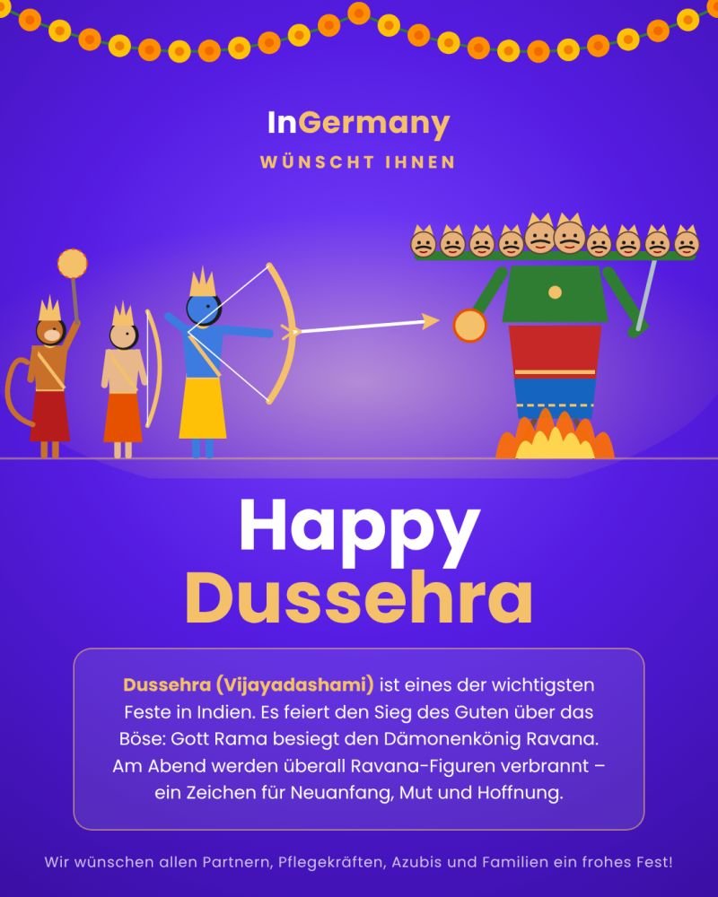 Bild zum LinkedIn-Beitrag: Happy Dussehra!